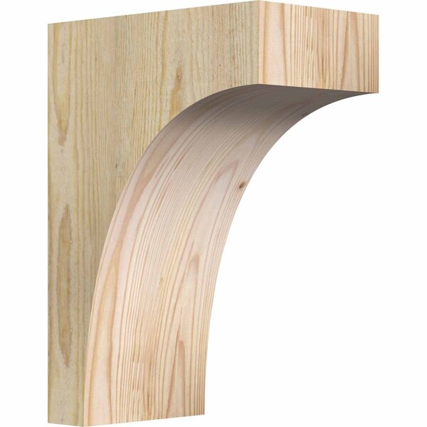 Ekena Millwork Huntington Rough Sawn Corbel, Douglas Fir, 6"W x 10"D x 14"H COR06X10X14HUN00RDF - main